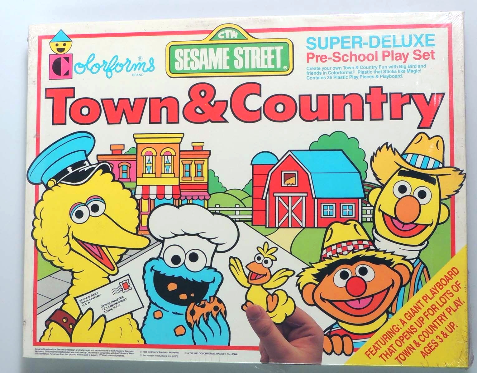 sesame street colorforms