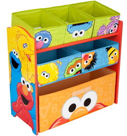 Sesame street desk & deals chair with storage bin