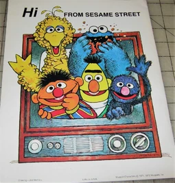 an illustration by Joe Mathieu for the back cover of the 1976 program; it would be recycled for promotion in later programs as well