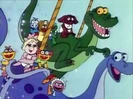 MB111-Dinosaurs.png (352 KB) Carousel dinosaurs Muppet Babies episode "Fun Park Fantasies"
