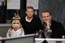 September 26, 2011Jason Segel and Miss Piggy on On Air with Ryan Seacrest