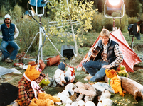 John Denver and the Muppets filming in Colorado in 1982