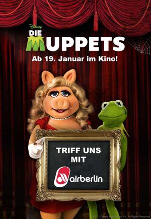 DieMuppets-GermanContest-MeetKermit&PiggyWithAirBerlin-(2012)