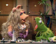 Tongue Magazine runs a story about Piggy and Kermit being secretly married in The Muppet Show episode 502. Kermit fires Piggy for planting the story.