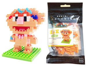 Sesame Nanoblocks Zoe package