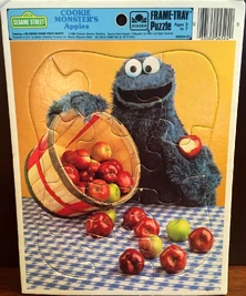 "Cookie Monster's Apples" 1986, Golden