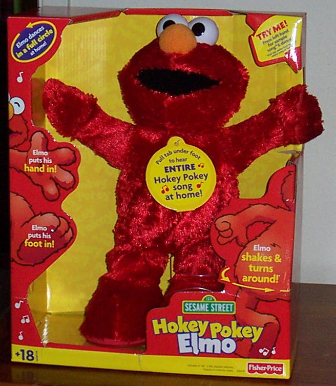 Hokey pokey sales elmo toy