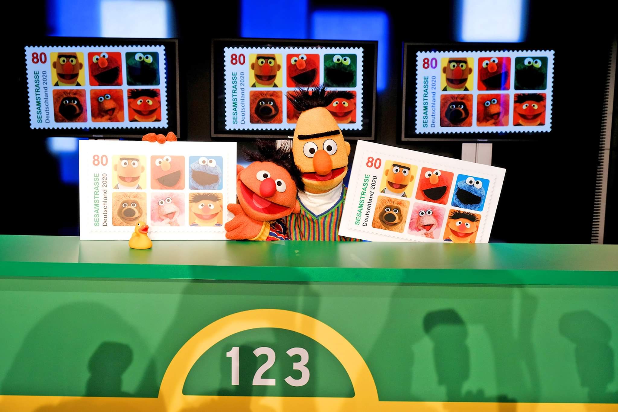 Sesame Street characters to be featured on new stamps