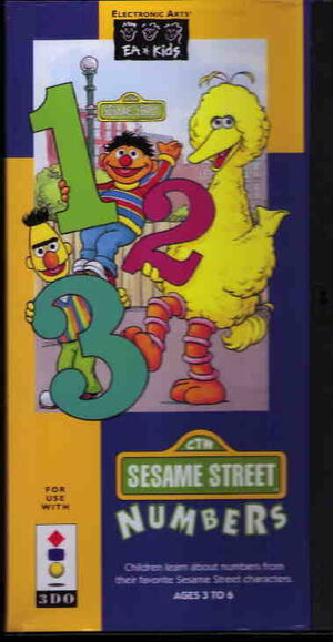 SesameStreetNumbers1994FrontCover