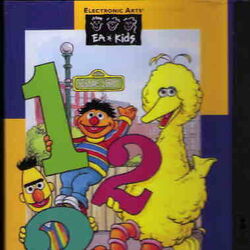 Sesame Street Numbers Windows PC CD-ROM w/ User's Guide EA Brand New