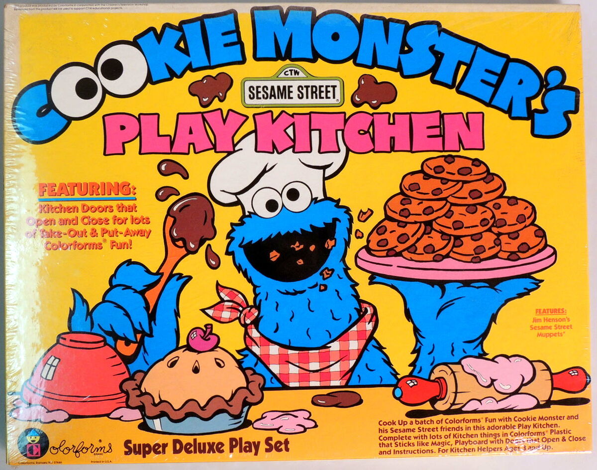 Cookie Monster s Play Kitchen Muppet Wiki Fandom