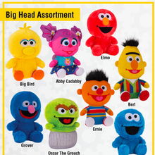 sesame street 50th anniversary plush