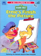 Ernie's Finish the Picture Tom Cooke Golden Books 1985