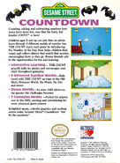 Sesame Street Countdown box back