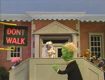 Two Anything MuppetsSesame Street "Don't Walk"