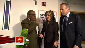 Today Kermit and the hosts