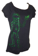 Metallic Kermit outline (junior)