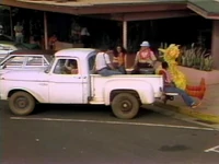 Riding in the back of a pick-up truck Episode 1091