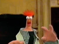 Beaker falls victim to Bunsen's shrink ray in Muppets Tonight episode 202.