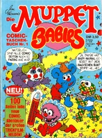 Comic-Taschenbuch #1Der Wetter-Dämon (The Weather-Demon) Die fliegenden Helden (The Flying Heroes) Abenteuer in der Sandburg (Adventure in the Sand Castle) Völlig Farbverrückt (Absolutely Color Crazy) Dr. Bunsensteins Monster (Dr. Bunsenstein's Monster) Das verschwundene Kostüm (The Missing Costume) Die Reise ins All (The Journey into Space) 1988