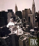 DecemberKermit as a model for Frog khakis (GAP khakis)