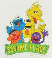 Sesame Place wall hanging