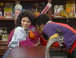 Northern Calloway (David) & Telly MonsterSesame Street Episode 1918
