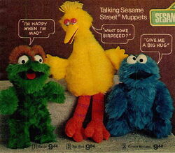 Sesame Street talking plush (Knickerbocker), Muppet Wiki