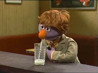 Sonny Friendly drinks milk in Sesame Street Episode 2825