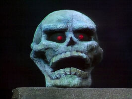 Yorick on The Muppet Show (skull)