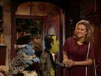 Cristina BarrettaJohnny Fiama's date Muppets Tonight episode 212[3]