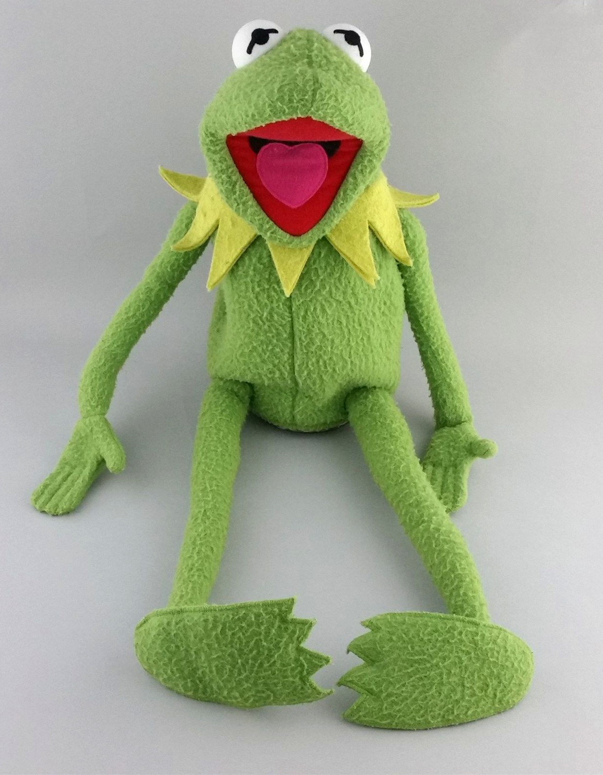 BIG Eden Full Body Kermit the Frog Hand Puppet Memes Plush Toy Jim Henson soft 