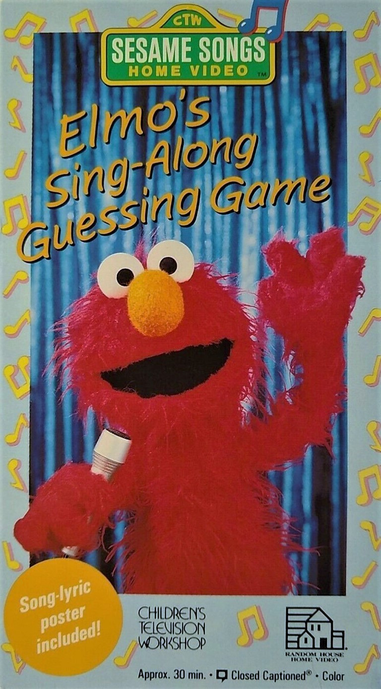 3 Sesame Street DVD Set NEW- Elmos Sing Along Guessing Game