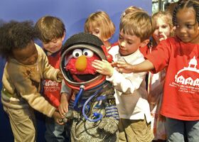 Elmo the "Elmonaut"One World, One Sky premiere (2009)