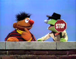 Ernie and the Stop Sign Salesman