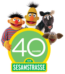 Sesamstrasse-40Jahre-Logo