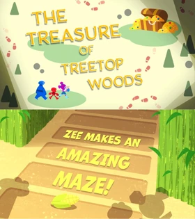 TheTreasureOfTreetopWoods.ZeeMakesAnAmazingMaze