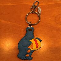 USJ Cookie Monster keychain