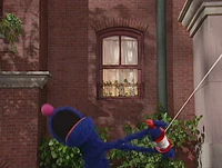 A view of across the street, as seen in several Global Grover skits and Abby in Wonderland.