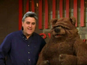 Leno assumes that Bobo knows who he is.