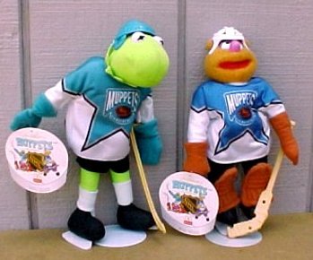 『マペッツ（MUPPETS）ＮＨＬ』ぬいぐるみ４種（マクドナルド） McDonald's Jim Henson's Muppets NHL Hockey Players Stuffed