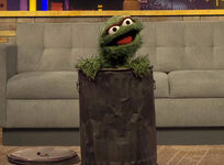 Oscar the Grouch "Trash Talk" segment host