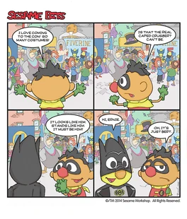 Comic to promote Elmo's Super Numbers (October 7, 2014)