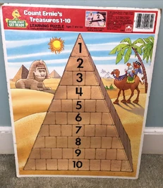 "Count Ernie's Treasures 1-10" 1986, Golden