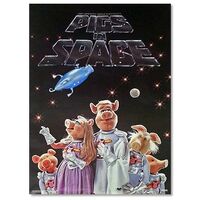 "Pigs in Space" poster Produced by Scandecor in 1977