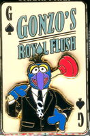 Muppet Playing Cards - Gonzo December 3, 2011 Disney Soda Fountain