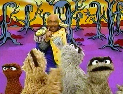 Grouches as "Ichies" in a Trash Gordon segment.