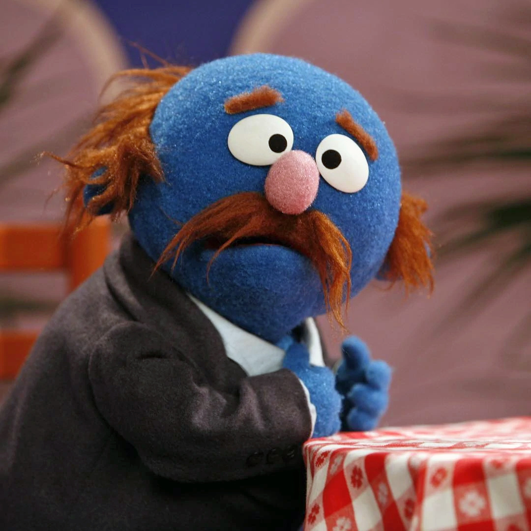 blue muppet characters