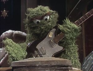 Oscar sings "Yakety Yak".