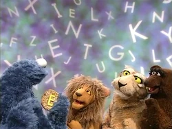 The Letter of the Day: E - Wild Animals (First: Episode 4000)